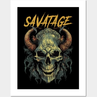 SAVATAGE VTG Posters and Art